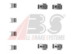 A.B.S. 1198Q priedų komplektas, diskinių stabdžių trinkelės 
 Stabdžių sistema -> Diskinis stabdys -> Stabdžių dalys/priedai
MB011980