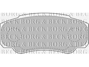 BORG & BECK BBP1763 stabdžių trinkelių rinkinys, diskinis stabdys 
 Techninės priežiūros dalys -> Papildomas remontas
425246, 425247, 425468, 9949407