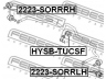 FEBEST 2223-SORRLH šarnyro stabilizatorius 
 Ašies montavimas/vairavimo mechanizmas/ratai -> Stabilizatorius/fiksatoriai -> Pasukimo trauklė
48810-50011, 55580-3E000