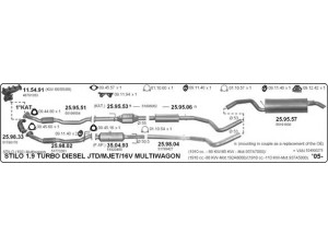 IMASAF 524000275 išmetimo sistema 
 Išmetimo sistema -> Išmetimo sistema, visa