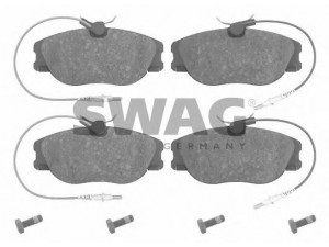 SWAG 62 91 6224 stabdžių trinkelių rinkinys, diskinis stabdys 
 Techninės priežiūros dalys -> Papildomas remontas
4251.10, 4254.53, 71752992, 71770974