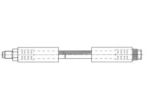 CEF 511670 stabdžių žarnelė 
 Stabdžių sistema -> Stabdžių žarnelės
7701204831, 7704003846