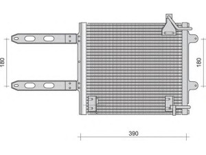 MAGNETI MARELLI 350203291000 kondensatorius, oro kondicionierius 
 Oro kondicionavimas -> Kondensatorius
6X0820413A, 6X0.820.411 A