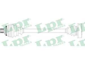 LPR DS14101 kardaninis velenas 
 Ratų pavara -> Kardaninis velenas
4A0407271AF, 4A0407271B, 4A0407271CQ