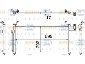 HELLA 8FC 351 304-361 kondensatorius, oro kondicionierius 
 Oro kondicionavimas -> Kondensatorius
B25P-61-480, B25P-61-480A, B25P-61-480B