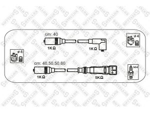STELLOX 10-38084-SX uždegimo laido komplektas 
 Kibirkšties / kaitinamasis uždegimas -> Uždegimo laidai/jungtys
052998031, 056998031, 171998031