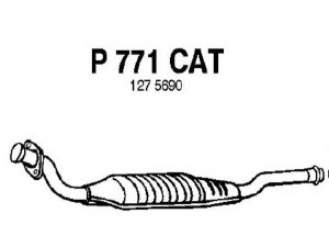 FENNO P771CAT katalizatoriaus keitiklis 
 Išmetimo sistema -> Katalizatoriaus keitiklis
BM90347, 1275690, 1275696, 6842354
