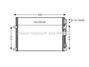 AVA QUALITY COOLING JEA5045 kondensatorius, oro kondicionierius 
 Oro kondicionavimas -> Kondensatorius
55116928, 55116928AA