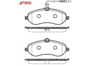 METZGER 1292.01 stabdžių trinkelių rinkinys, diskinis stabdys 
 Techninės priežiūros dalys -> Papildomas remontas
77364511, 77364512, 9467548887