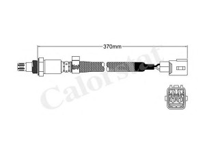 CALORSTAT by Vernet LS150027 lambda jutiklis 
 Išmetimo sistema -> Lambda jutiklis
89467-02020, 89467-02040, 89467-04040