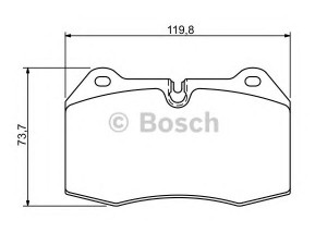 BOSCH 0 986 494 282 stabdžių trinkelių rinkinys, diskinis stabdys 
 Techninės priežiūros dalys -> Papildomas remontas
34 11 1 161 975, 34 11 1 162 175