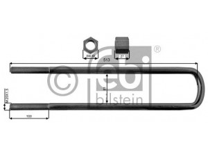 FEBI BILSTEIN 39179 lingės spaustukas
