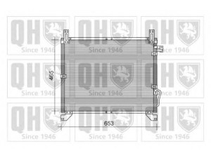 QUINTON HAZELL QCN430 kondensatorius, oro kondicionierius 
 Oro kondicionavimas -> Kondensatorius
97606-17800