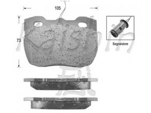 KAISHIN D5285 stabdžių trinkelių rinkinys, diskinis stabdys 
 Techninės priežiūros dalys -> Papildomas remontas
GBP719, GBP719AF, RTC5756, RTC5760