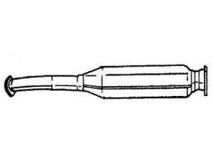 AKS DASIS SG40317 katalizatoriaus keitiklis