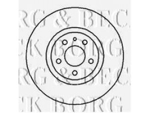 BORG & BECK BBD4083 stabdžių diskas 
 Dviratė transporto priemonės -> Stabdžių sistema -> Stabdžių diskai / priedai
0060653487, 0060658567, 60617106