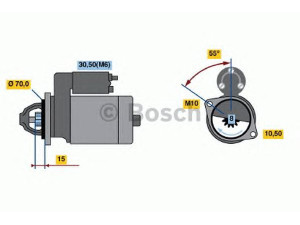 BOSCH 0 986 018 630 starteris 
 Elektros įranga -> Starterio sistema -> Starteris
23300 9F600, 23300 9F660, 23300 9F661