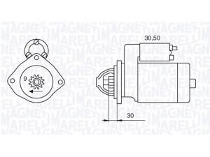 MAGNETI MARELLI 063522300090 starteris
4807376, 500325146, 500325146