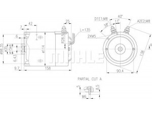 MAHLE ORIGINAL MM 321 elektrovariklis