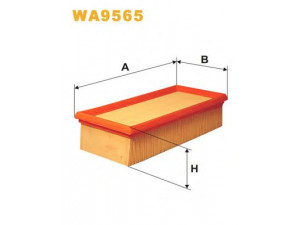 WIX FILTERS WA9565 oro filtras 
 Filtrai -> Oro filtras
MR993130, 6390900501