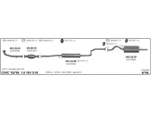 IMASAF 533000038 išmetimo sistema 
 Išmetimo sistema -> Išmetimo sistema, visa