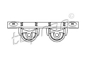 TOPRAN 110 911 laikantysis rėmas, duslintuvas 
 Dviratė transporto priemonės -> Išmetimo sistema -> Atskiros surinkimo dalys -> Gnybtas
1J0 253 144AB, 1J0 253 144H, 1J0 253 144AB