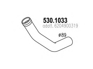 ASSO 530.1033 išleidimo kolektorius
6204900319