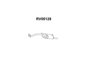 VENEPORTE RV05128 galinis duslintuvas 
 Išmetimo sistema -> Duslintuvas
GEX33540, GEX33540