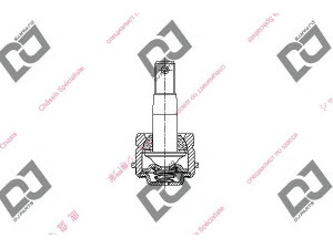 DJ PARTS DB1023 atramos/vairo trauklė 
 Ašies montavimas/vairavimo mechanizmas/ratai -> Sujungimai -> Atramos/vairo trauklė
40160-01G26, 40160-01G50, 40160-01N25