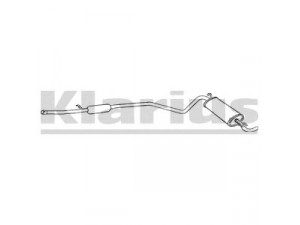 KLARIUS 270628 galinis duslintuvas 
 Išmetimo sistema -> Duslintuvas
73500853, 73500853, 73500853