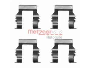 METZGER 109-1279 priedų komplektas, diskinių stabdžių trinkelės 
 Stabdžių sistema -> Diskinis stabdys -> Stabdžių dalys/priedai
MB012790