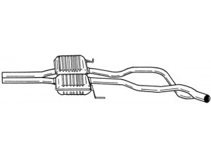 AKS DASIS SG25477 vidurinis duslintuvas