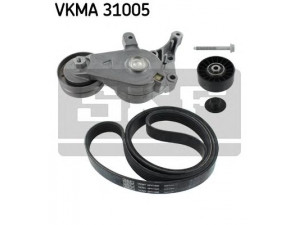 SKF VKMA 31005 V formos rumbuotas diržas, komplektas 
 Techninės priežiūros dalys -> Techninės priežiūros intervalai
038 145 276, 038 903 137 J, 038 903 315 A