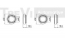TREVI AUTOMOTIVE WB1387 rato guolio komplektas 
 Ašies montavimas/vairavimo mechanizmas/ratai -> Rato stebulė/montavimas -> Rato guolis
5272024000