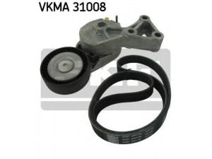 SKF VKMA 31008 V formos rumbuotas diržas, komplektas 
 Techninės priežiūros dalys -> Techninės priežiūros intervalai
038 903 315 AE, 038 903 315 F, 06A 145 933 D