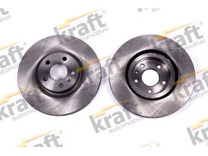 KRAFT AUTOMOTIVE 6046840 stabdžių diskas 
 Stabdžių sistema -> Diskinis stabdys -> Stabdžių diskas
46445006, 60569163, 60571548, 60578093