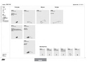 DINEX 247100073 išmetimo sistema 
 Išmetimo sistema -> Išmetimo sistema, visa