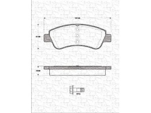 MAGNETI MARELLI 363702161418 stabdžių trinkelių rinkinys, diskinis stabdys 
 Techninės priežiūros dalys -> Papildomas remontas
425238, 425239, 425276, 4252.21