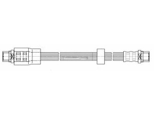 FERODO FHY2548 stabdžių žarnelė 
 Stabdžių sistema -> Stabdžių žarnelės
8E0611707, 8E0611707A, 8E0611707D