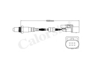CALORSTAT by Vernet LS150005 lambda jutiklis 
 Išmetimo sistema -> Jutiklis/zondas
94860612900, 94860612900EM02, 94860612901