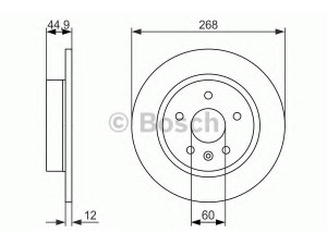 BOSCH 0 986 479 C57 stabdžių diskas 
 Stabdžių sistema -> Diskinis stabdys -> Stabdžių diskas
13502123, 13502134, 13502135, 5 69 074