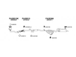 VENEPORTE 250015 išmetimo sistema 
 Išmetimo sistema -> Išmetimo sistema, visa