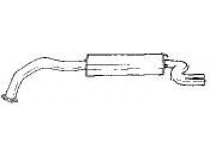 AKS DASIS SG18650 galinis duslintuvas