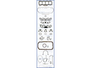 AJUSA 50128400 visas tarpiklių komplektas, variklis 
 Variklis -> Tarpikliai -> Karterio tarpiklis
8AG4-10-271, 8AU8-10-271
