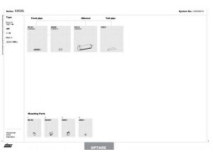 DINEX 230200014 išmetimo sistema