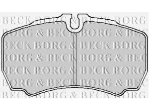 BORG & BECK BBP1863 stabdžių trinkelių rinkinys, diskinis stabdys 
 Techninės priežiūros dalys -> Papildomas remontas
42470841, 42555406, 42560080, 42561101