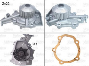 VALEO 506659 vandens siurblys 
 Aušinimo sistema -> Vandens siurblys/tarpiklis -> Vandens siurblys
17400-50810, 17400-50811, 17400-50812