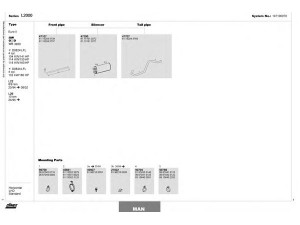 DINEX 147100070 išmetimo sistema 
 Išmetimo sistema -> Išmetimo sistema, visa