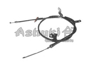 ASHUKI HRK12811 trosas, stovėjimo stabdys 
 Stabdžių sistema -> Valdymo svirtys/trosai
59760-1F600, 59760-0Z600