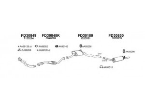 VENEPORTE 300258 išmetimo sistema